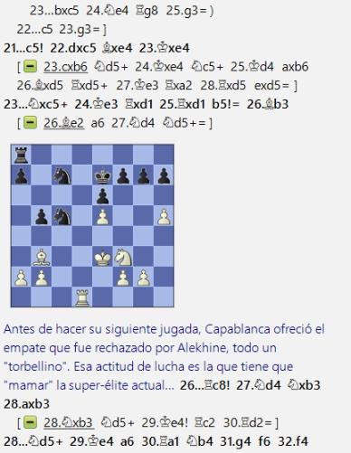 Lasker, Capablanca y Alekhine o ganar en tiempos revueltos (303)