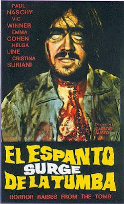 ESPANTO SURGE DE LA TUMBA, EL (España, 1972) Fantaterror, Terror, Fantástico