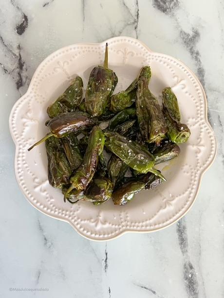 Pimientos de Padrón en Airfryer Pimientos de Padrón en Airfryer