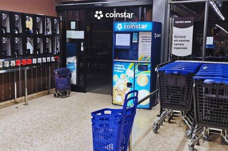 Coinstar aumenta su expansión en España tanto en el retail como en el formato «cash and carry»