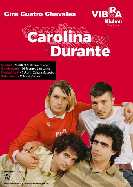 Carolina Durante: conciertos con Vibra Mahou