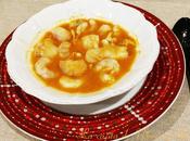 Sopa rape berberechos
