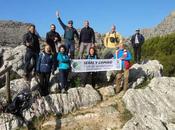 Señal camino sierras aracena grazalema