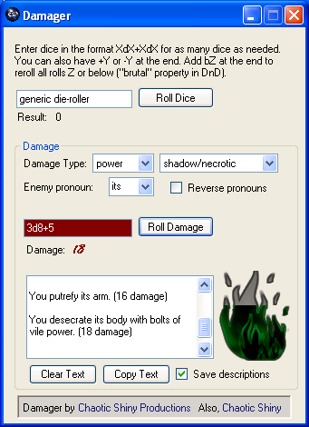 Damager, de Chaotic Shiny Productions Damager, de Chaotic Shiny Productions