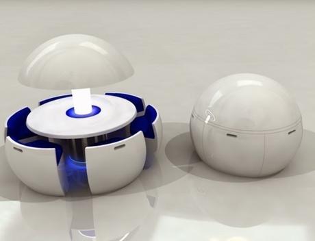 Muebles y salón en la decoración del futuro.