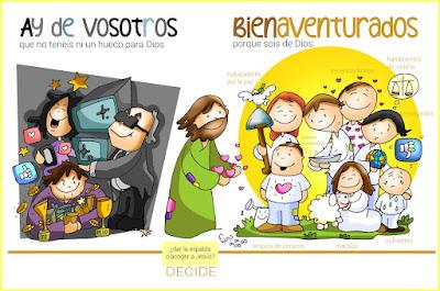 Bienaventurados los que dejan en su vida un hueco para que crezca Dios