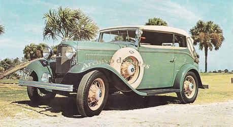 Ford modelo 18 con motor de 8 cilindros en V del año 1932 Ford modelo 18 con motor de 8 cilindros en V del año 1932