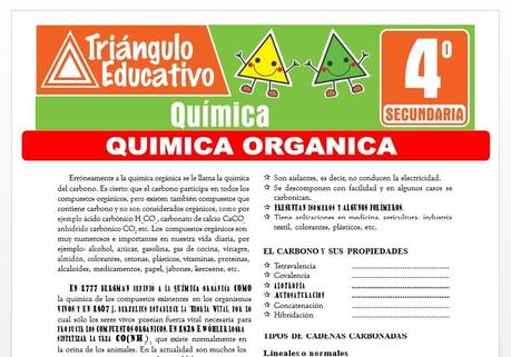 Química Orgánica para Cuarto de Secundaria