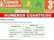 Ejercicios Números Cuánticos para Tercero Secundaria