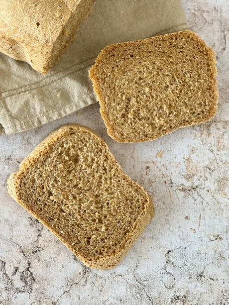 Pan semiintegral en panificadora