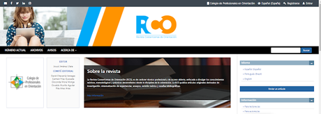 Invitación para visitar y participar de la nueva Revista Costarricense de Orientación. ¡Felicitaciones!