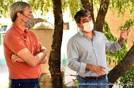 VISITA DEL MINISTERIO DE DESARROLLO SOCIAL DE LA NACIÓN A PICÚN LEUFÚ