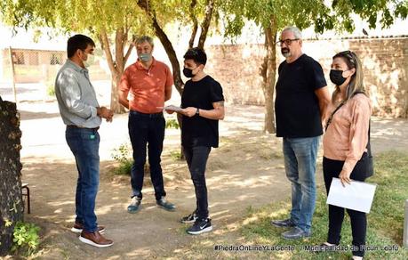 VISITA DEL MINISTERIO DE DESARROLLO SOCIAL DE LA NACIÓN A PICÚN LEUFÚ