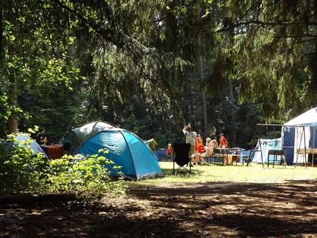 camping con niños