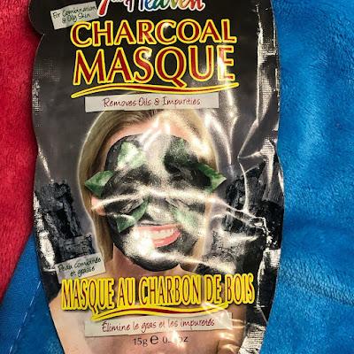 Charcoal Masque de 7th heaven. Viernes de Spa. Mascarilla Facial de Carbón.