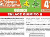 Ejercicios Enlace Químico para Cuarto Secundaria