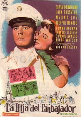 HIJA DEL EMBAJADOR, LA  (Ambassador´s daughter, the) (USA, 1956) Comedia, Romántico