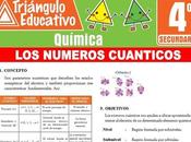 Números Cuánticos para Cuarto Secundaria