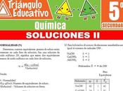 Ejercicios Soluciones para Quinto Secundaria