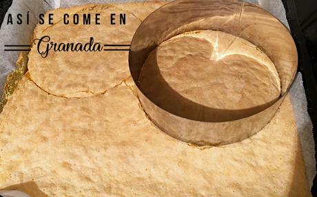 Tarta mimosa sin gluten ni lactosa