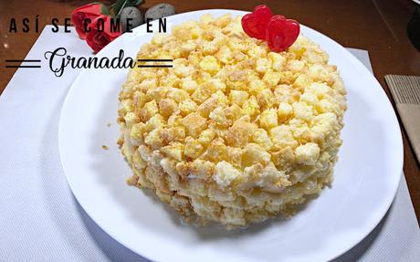 Tarta mimosa sin gluten ni lactosa