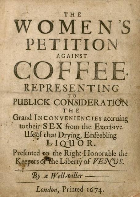 La petición de las mujeres contra las cafeterías