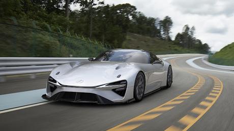 La aplanadora electrificada de Lexus.