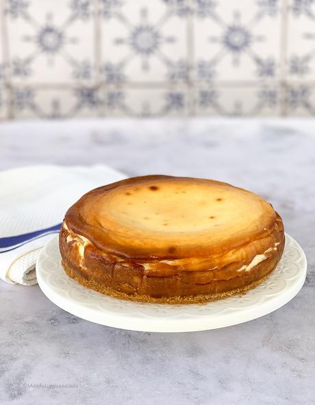 Tarta de mascarpone y chocolate blanco