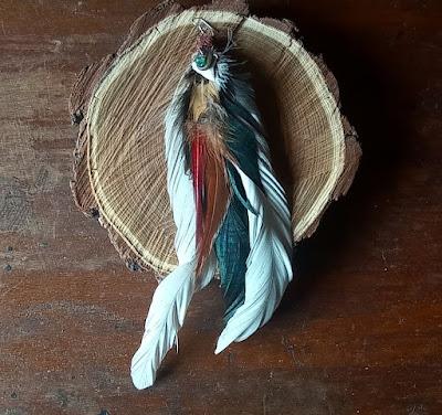 Súa Pluma, pendientes de plumas naturales