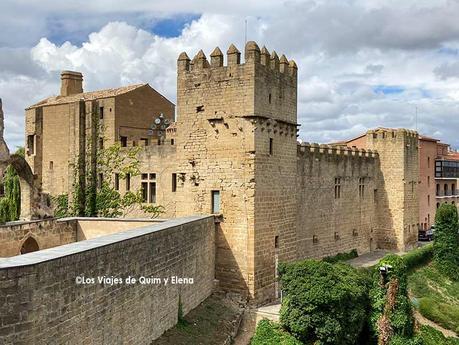 Palacio Real de Olite, última parada El Parador Nacional desde el Palacio Real de Olite