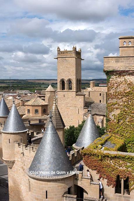Palacio Real de Olite, última parada Vistas desde el Palacio Real de Olite