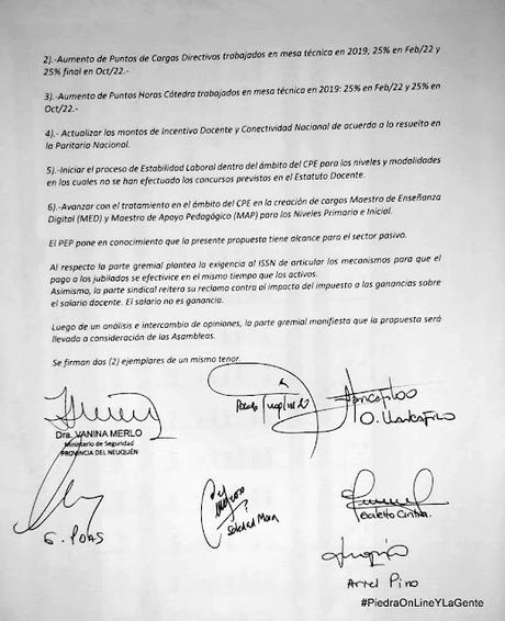 ATEN recibio la propuesta por IPC por parte del gobierno