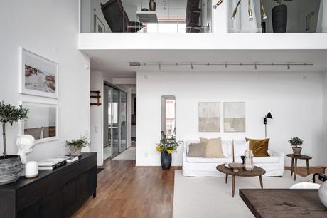 delikatissen scandinavian penthouse scandinavian apartament scandi style open concept estilo nórdico estilo industrial loft duplex nórdico distribución abierta decoración nórdica decoración de interiores  