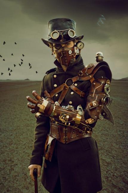 los Steampunks vuelven: una mezcla de ropa victoriana con matices futuristas 5 los Steampunks vuelven: una mezcla de ropa victoriana con matices futuristas 5