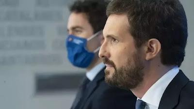 La guerra Casado-Ayuso hunde al PP, pone en cabeza al PSOE y eleva a Vox.