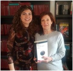 Susana Martín Gijón con Maudy Ventosa.