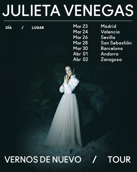 Julieta Venegas anuncia conciertos en España en 2022