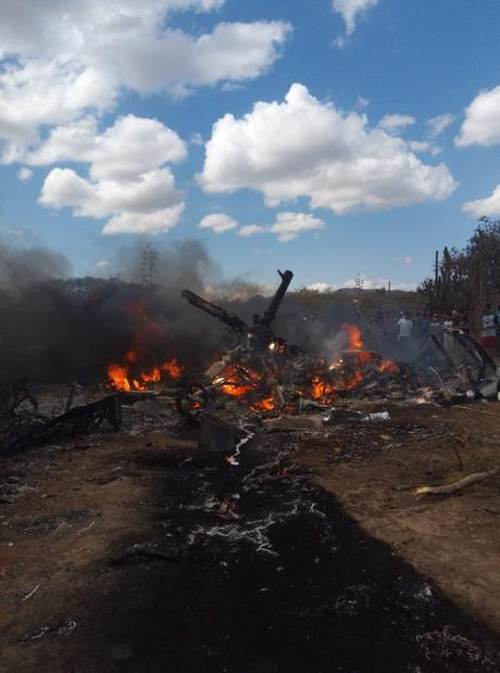 Helicóptero de la FANB se desploma en Lara y deja dos fallecidos