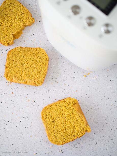 Pan dulce de calabaza en panificadora Pan dulce de calabaza en panificadora