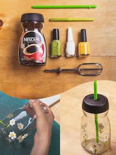 Ideas fabulosas para reciclar y decorar frascos de café en casa
