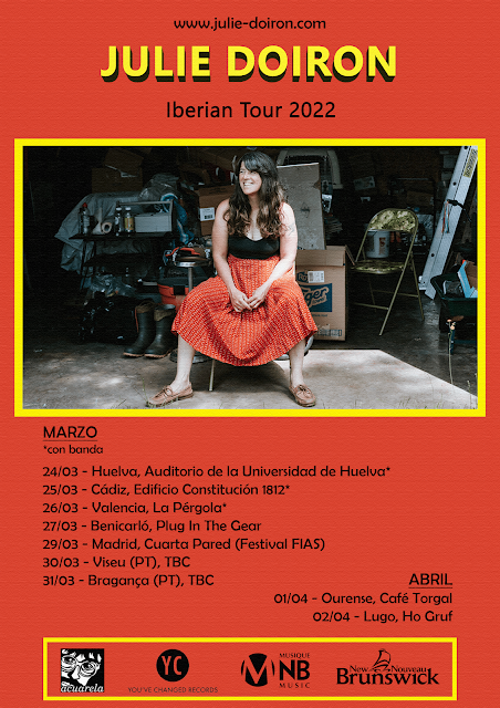 JULIE DOIRON: 30 ANIVERSARIO E 'IBERIAN TOUR 2022'