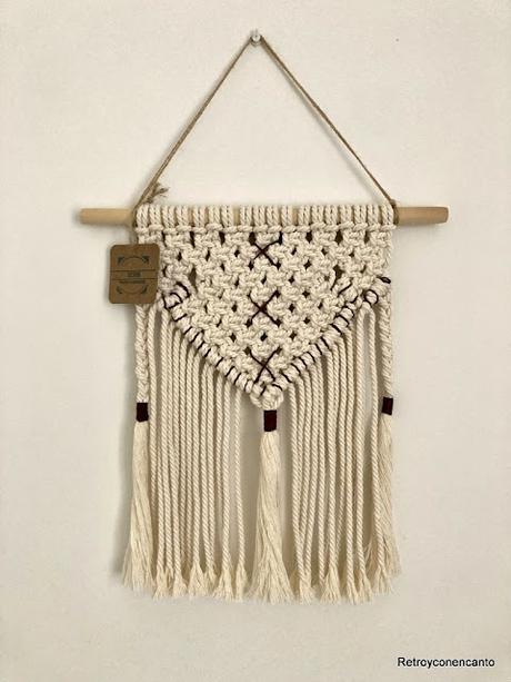 Un detalle en macramé... Un detalle en macramé...