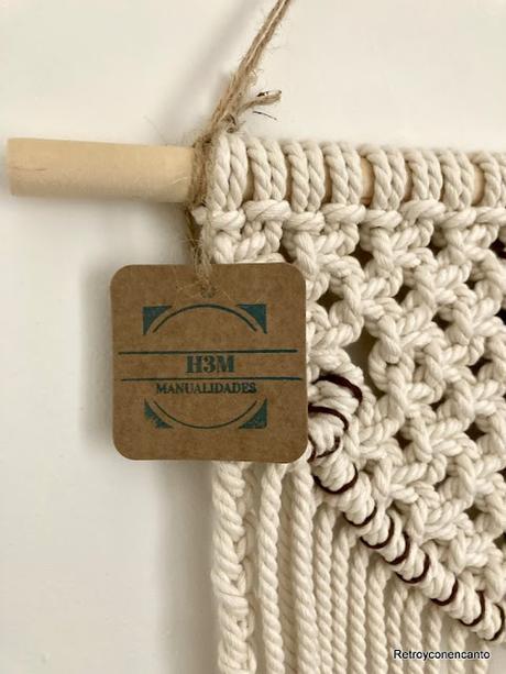Un detalle en macramé... Un detalle en macramé...