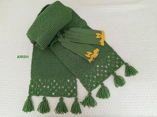 ESTUVE TEJIENDO BUFANDAS