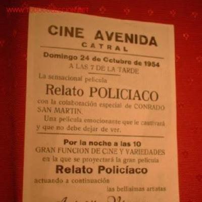 RELATO POLICÍACO (España, 1954) Policíaco RELATO POLICÍACO (España, 1954) Policíaco