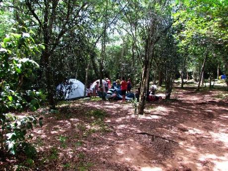 Salto Mina. Parque Nacional Ybycuí. Paraguay