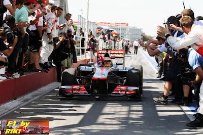 McLAREN ENCUENTRA LA CLAVE PARA GANAR PERO BUTTON LA PIERDE