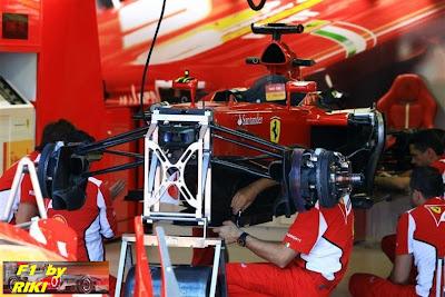 FERRARI PRESIONA A SERGIO CHECO PEREZ