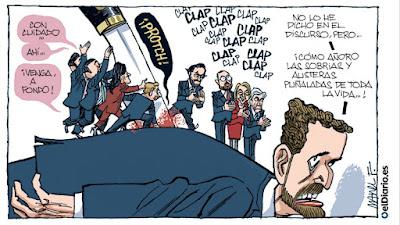 El PP se hunde como el “Titanic”, pero sin orquesta, que ya no sigue a bordo.