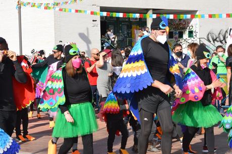 Carnaval Infantil de Ponferrada, los más peques inundan la calle de color y buen humor 35